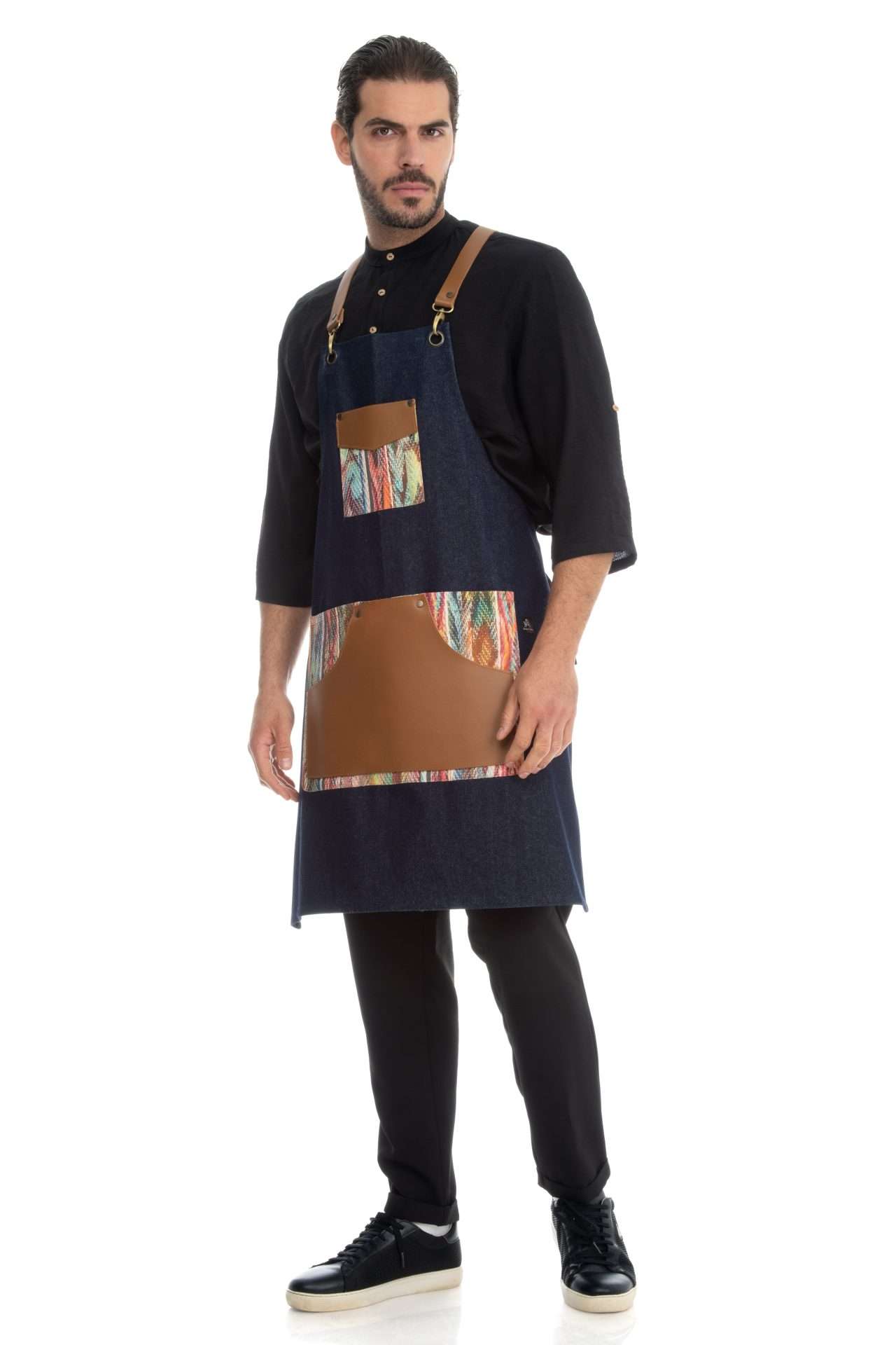 Barista-Barman apron showcasing comfort and professional design
